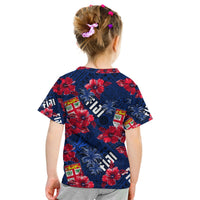 Fiji Hibiscus T Shirt KID Hawaii Style No.2 LT6 - Wonder Print Shop
