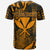 Custom Hawaii Kanaka Map T Shirt Orange Style LT6 - Wonder Print Shop