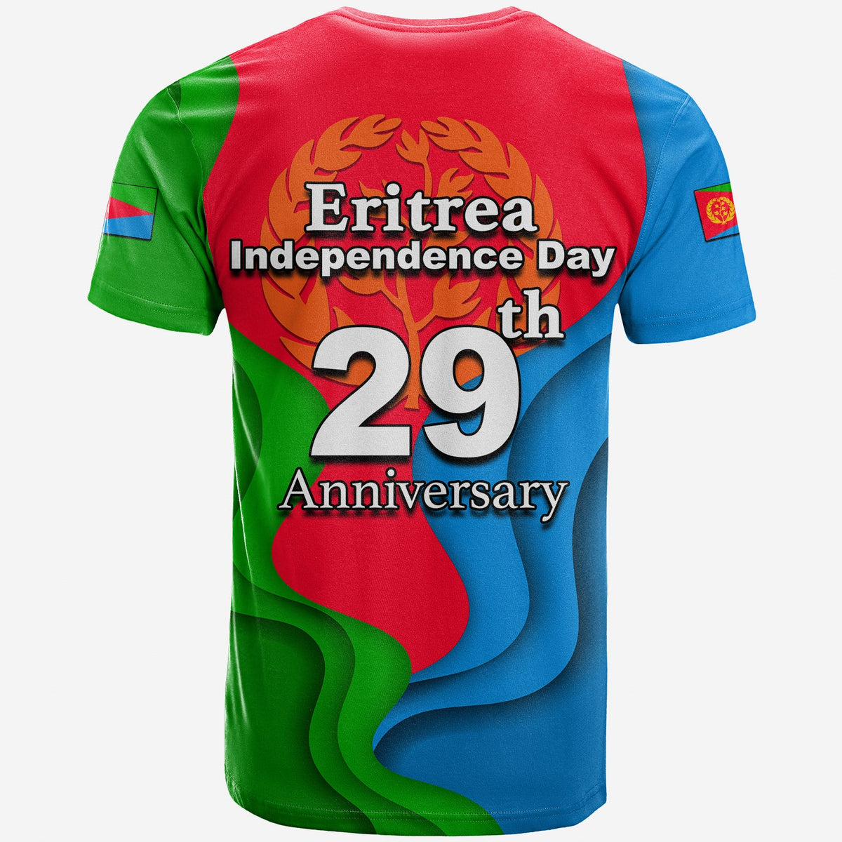 Eritrea Independence Day T Shirt 2022 Style No.3 LT6 - Wonder Print Shop