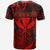 Custom Hawaii Kanaka Map T Shirt Red Style LT6 - Wonder Print Shop