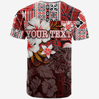 Custom Polynesian Hammerhead shark T Shirt Hawaii Style Red LT6 - Wonder Print Shop