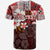 Custom Polynesian Hammerhead shark T Shirt Hawaii Style Red LT6 - Wonder Print Shop