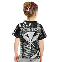 Custom Hawaii Kanaka Map T Shirt KID White Style LT6 - Wonder Print Shop