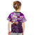 Custom Polynesian Hammerhead shark T Shirt KID Hawaii Style Purple LT6 - Wonder Print Shop