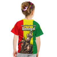 Senegal Independence Day T shirt KID African Renaissance Monument LT6 - Wonder Print Shop