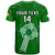 Custom Ireland Rugby Go Shamrocks T Shirt - Wonder Print Shop