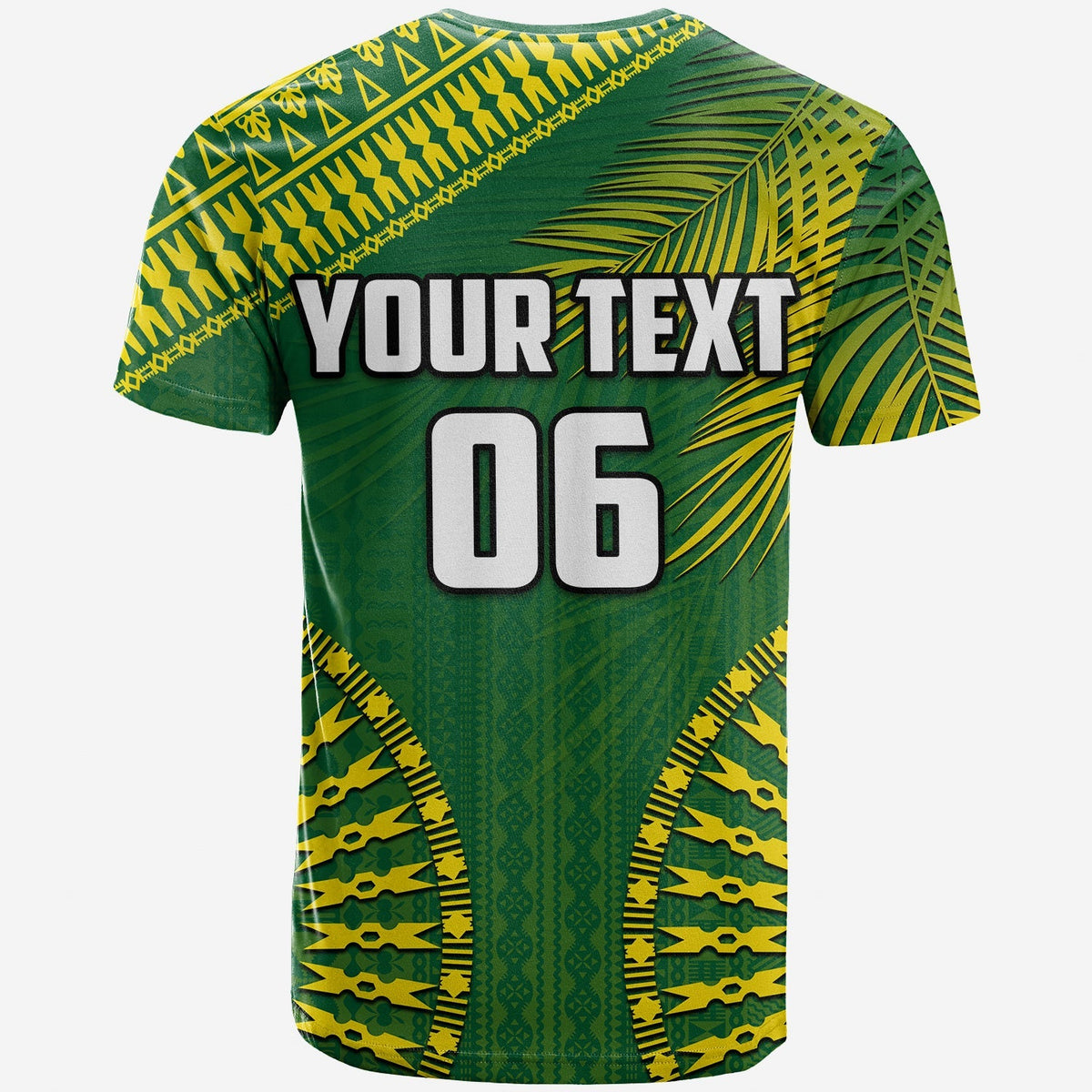 Custom Tailevu Fiji Rugby T Shirt LT6 - Wonder Print Shop