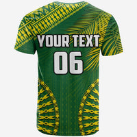 Custom Tailevu Fiji Rugby T Shirt LT6 - Wonder Print Shop