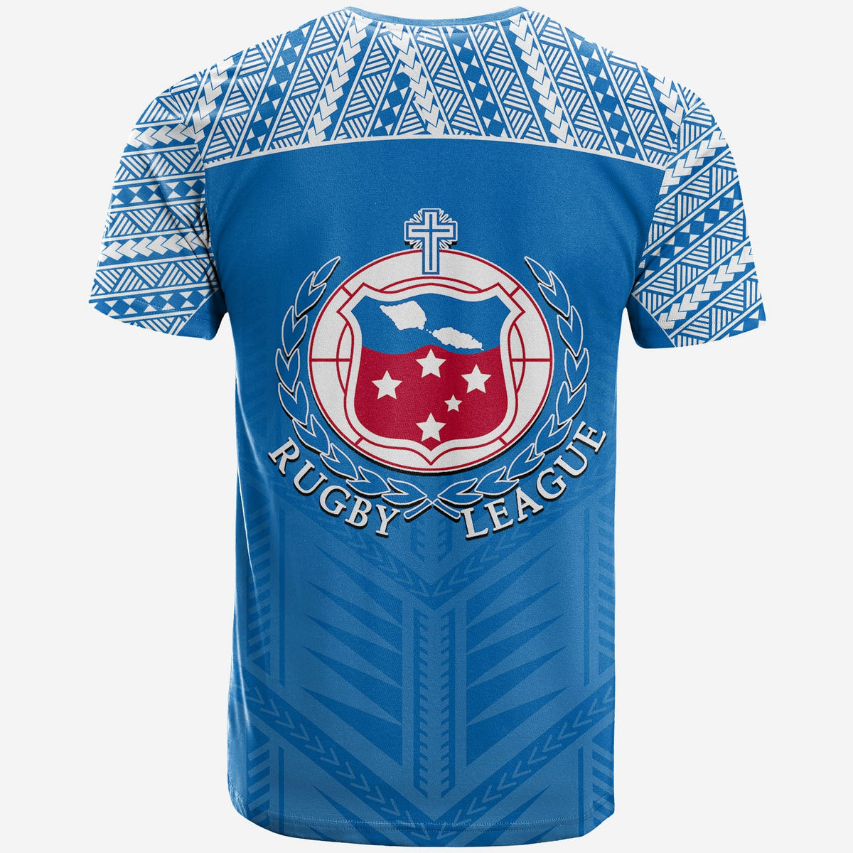 Toa Samoa Rugby T Shirt Blue Sky Jersey 2022 LT6 - Wonder Print Shop