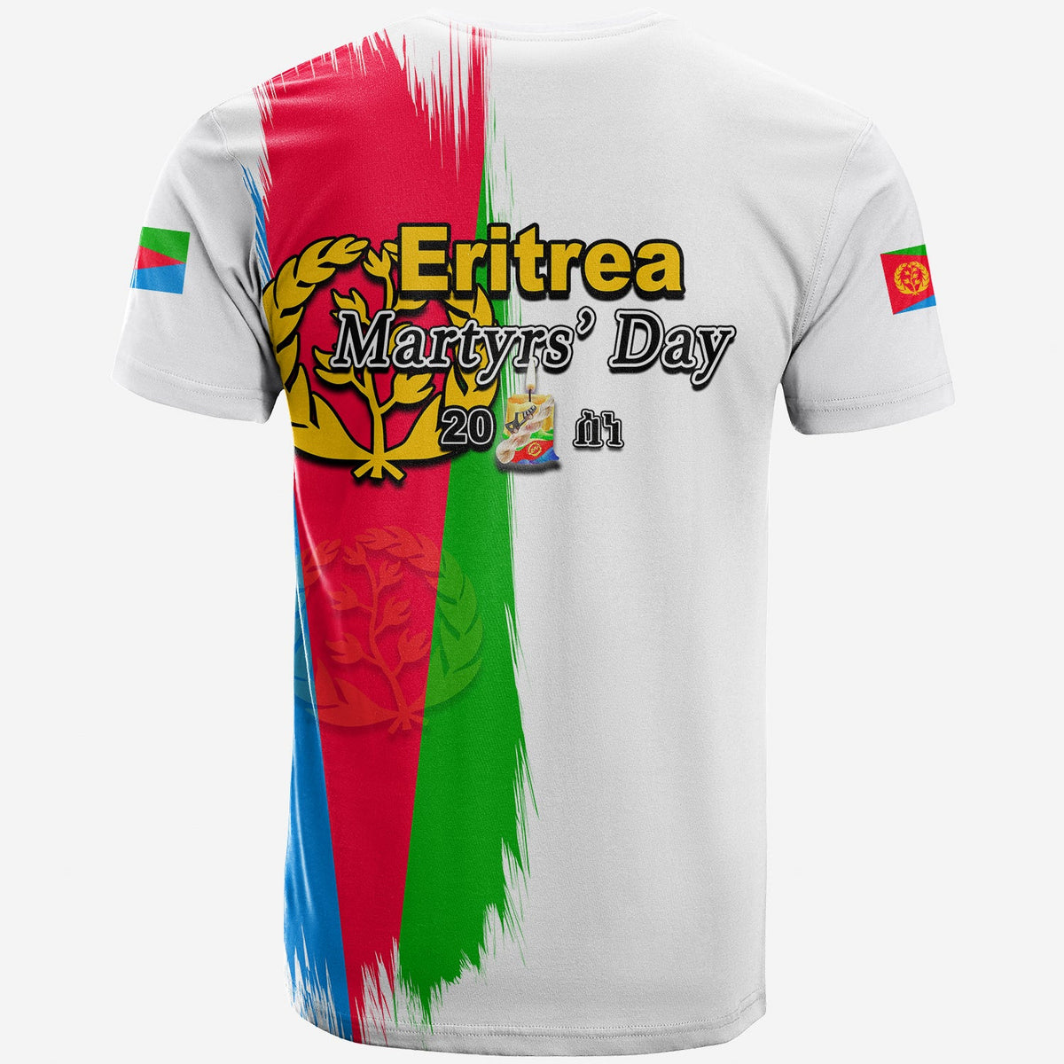 Eritrea Martyrs Day T Shirt In Memory LT6 - Wonder Print Shop
