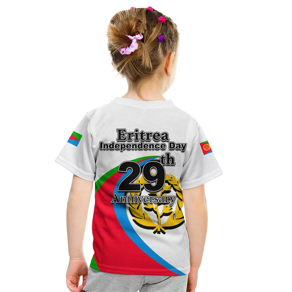 Eritrea Independence Day Lover T Shirt KID LT6 - Wonder Print Shop