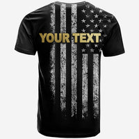 Custom American Flag Father Day T Shirt LT6 - Wonder Print Shop