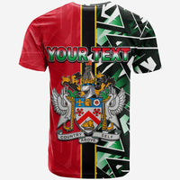 Custom Saint Kitts and Nevis T Shirt Sport Style LT6 - Wonder Print Shop