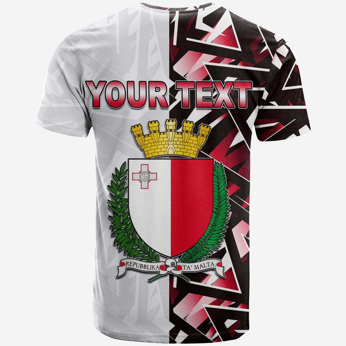 Custom Malta T Shirt Sport Style LT6 - Wonder Print Shop