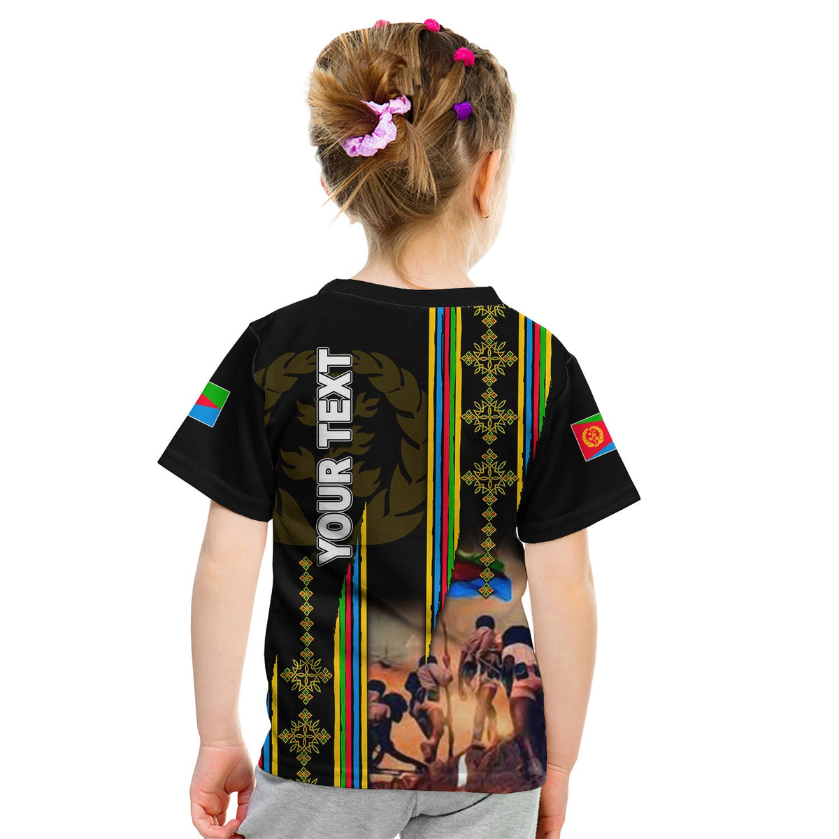 (Custom Personalised) Eritrea Martyrs Day T Shirt KID EPLF Mix Tilet LT6 - Wonder Print Shop