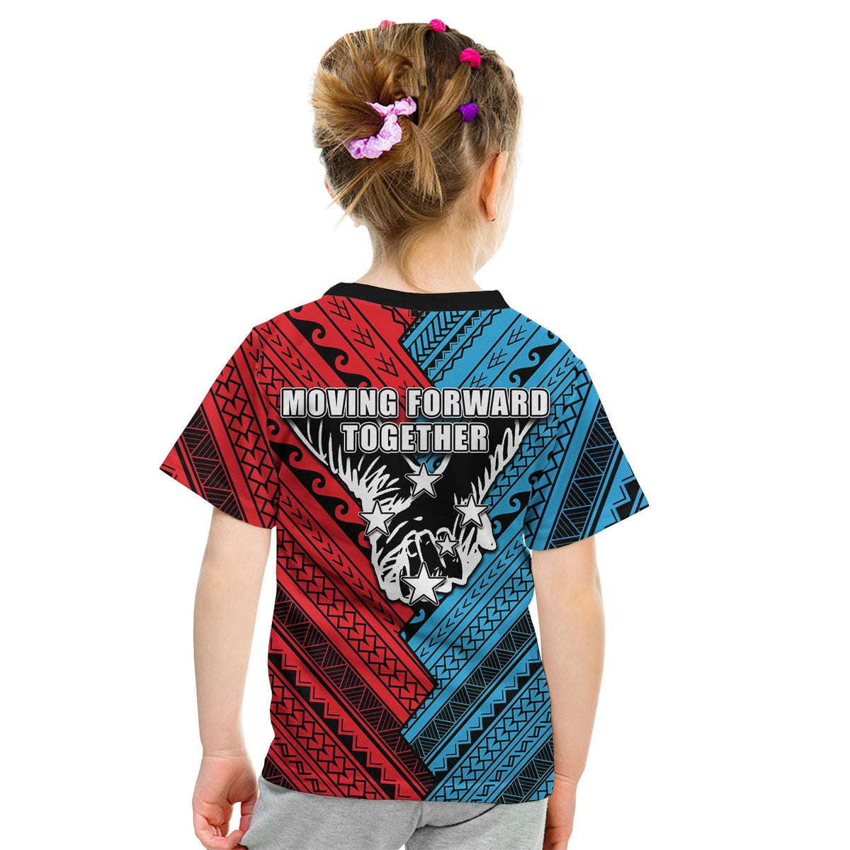 HRPP and F.A.S.T Samoa T Shirt KID Half Style LT6 - Wonder Print Shop