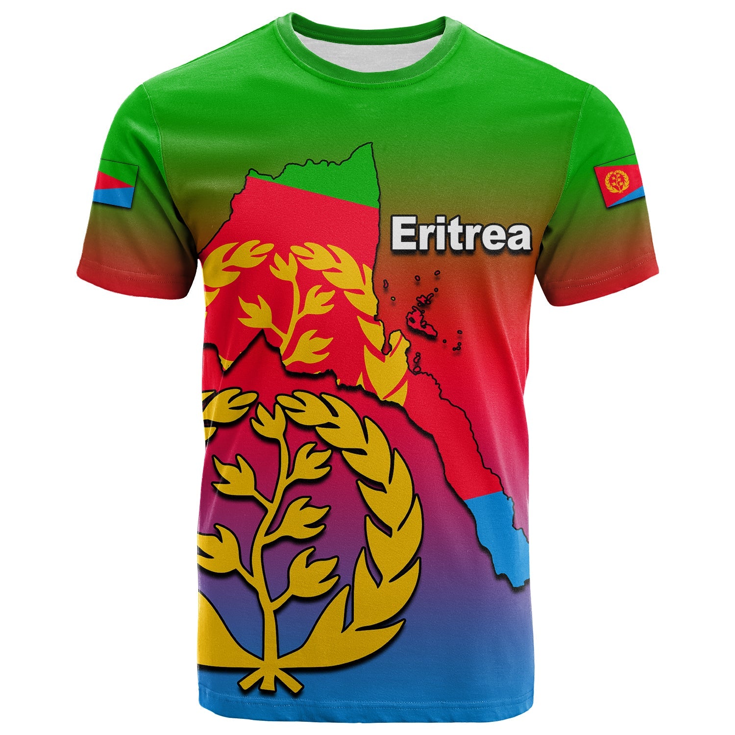custom-personalised-eritrea-t-shirt-gradient-color-flag-with-map