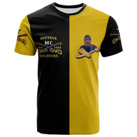 Buffalo Soldiers T Shirt Black Gold Style LT6 - Wonder Print Shop