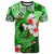 Custom Polynesian Hammerhead shark T Shirt Hawaii Style Green LT6 - Wonder Print Shop