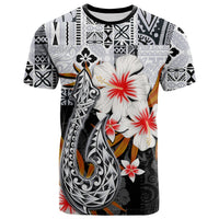 Custom Hawaii Fish Hook T Shirt Black Style LT6 - Wonder Print Shop