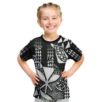 Custom Hawaii Kanaka Map T Shirt KID White Style LT6 - Wonder Print Shop