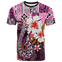 Custom Hawaii Fish Hook T Shirt Pink Style LT6 - Wonder Print Shop