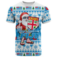 Fiji Christmas T Shirt Cool Santa Claus LT6 - Wonder Print Shop