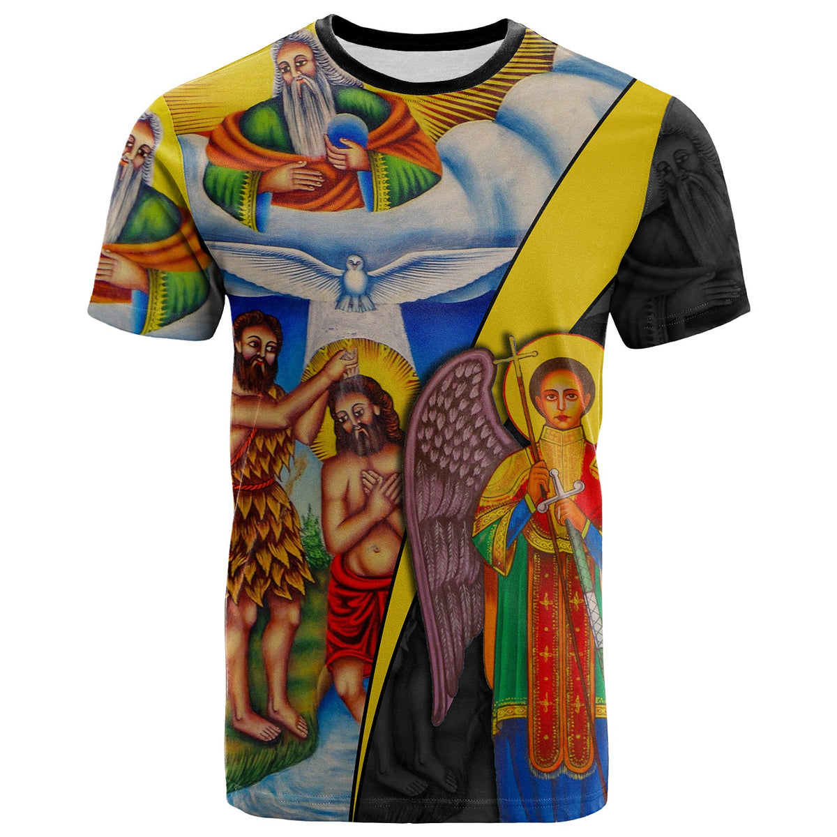 Ethiopia T Shirt Ethiopian Bible LT6 - Wonder Print Shop