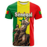 Senegal Independence Day T Shirt African Renaissance Monument LT6 - Wonder Print Shop