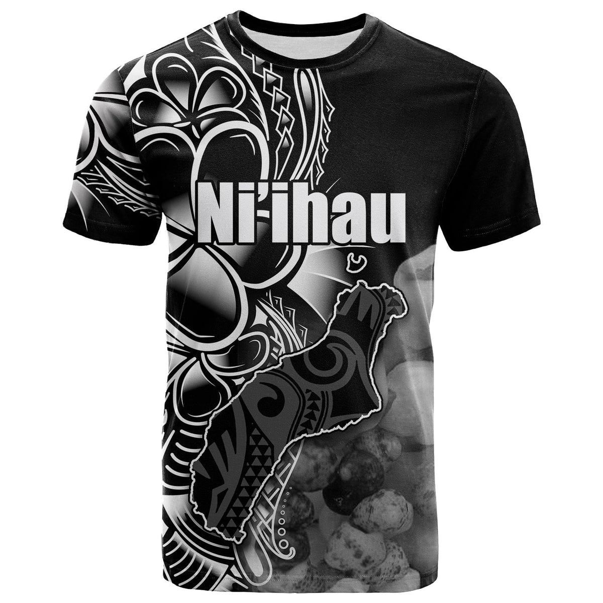 Custom Hawaiian Islands T Shirt KID Niihau LT6 - Wonder Print Shop