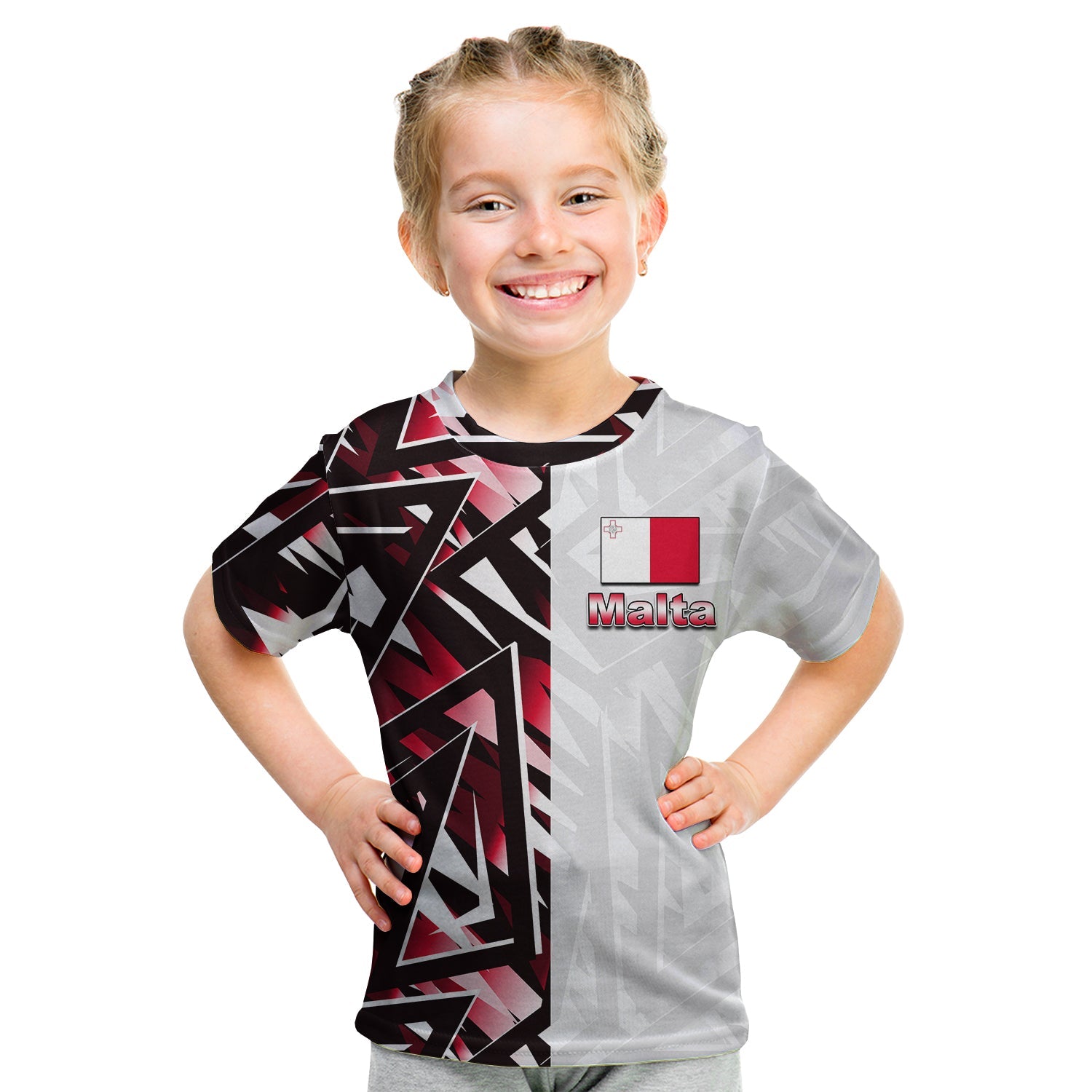 custom-personalised-malta-t-shirt-kid-sport-style