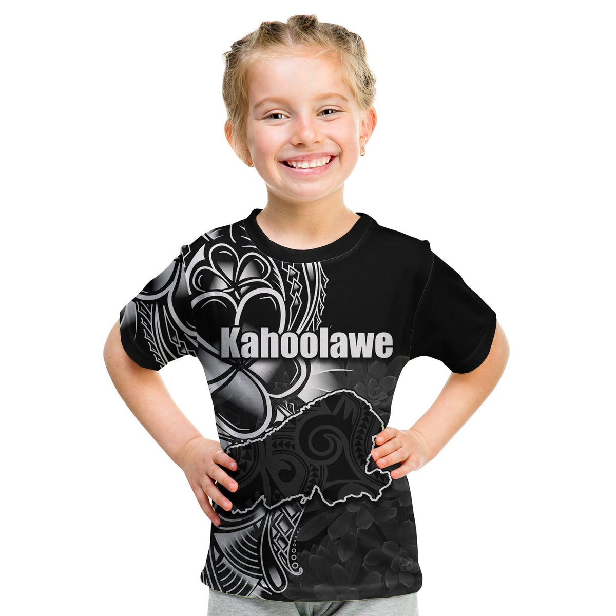Custom Hawaiian Islands T Shirt KID Kahoolawe LT6 - Wonder Print Shop