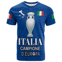 Italia Campione DEuropa Ito?=O?=O?=S Coming To Rome T Shirt Blue Lt4 - Wonder Print Shop