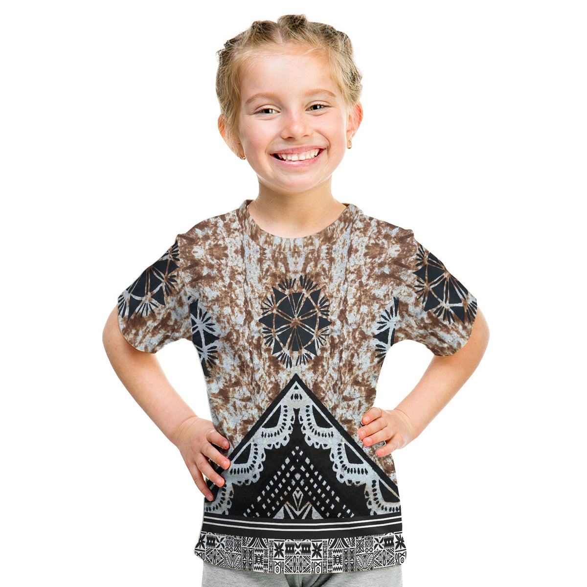 Fiji Masi Brown T Shirt - Wonder Print Shop