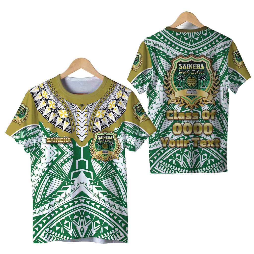 Custom Saineha Tonga T Shirt Polynesian Sport Style Special Class Of LT16 - Wonder Print Shop