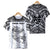 Custom Guam Rugby T Shirt Polynesian Patterns White Ver.2 LT16 - Wonder Print Shop