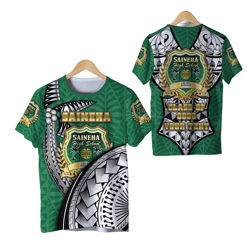 Custom Saineha Tonga T Shirt Polynesian Style Special Class Of LT16 - Wonder Print Shop