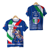 Italia Campione DEuropa It's coming to Rome T Shirt Special Version LT16 - Wonder Print Shop