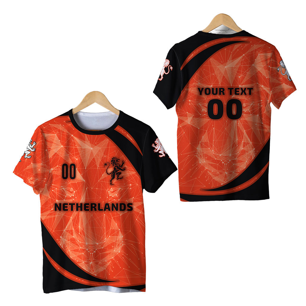 Custom The Netherlands Football 2021 T Shirt Sport Style LT16 - Wonder Print Shop