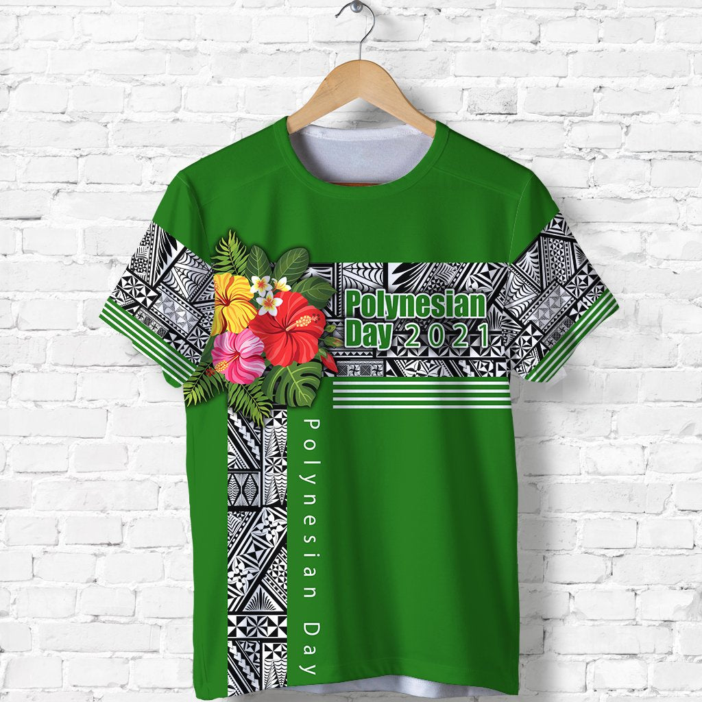 Custom Polynesian Day T Shirt Simple Style LT16 - Wonder Print Shop