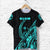 Custom Guam Rugby T Shirt Polynesian Patterns Style Turquoise LT16 - Wonder Print Shop