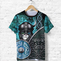 Viking Clothing Viking Cat 3D T Shirt RLT12 - Wonder Print Shop