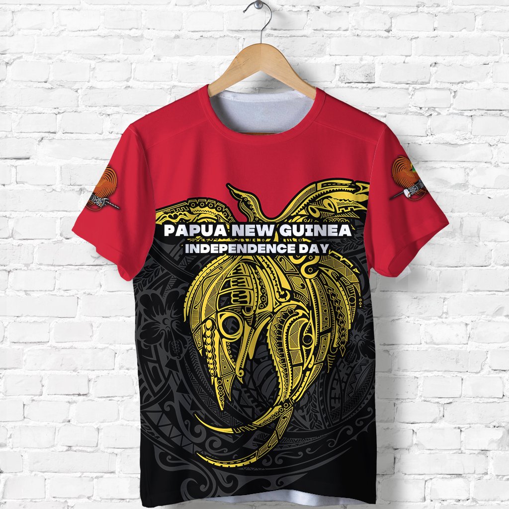 Papua New Guinea T Shirt Independence Day Simple Style Lt16 - Wonder Print Shop