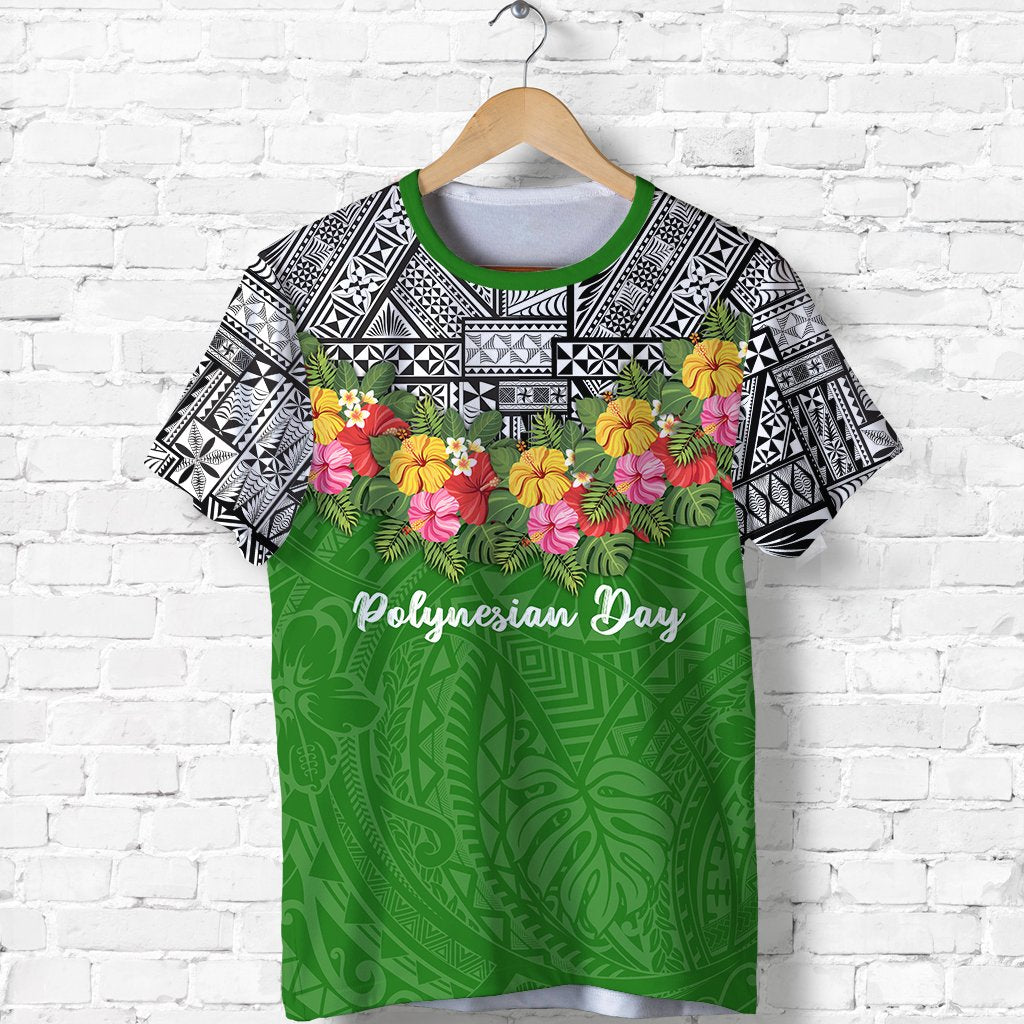 Custom Polynesian Day T Shirt Polynesian Style LT16 - Wonder Print Shop