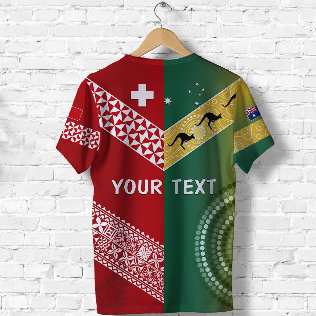 Custom Australia and Tonga T Shirt Version Special LT13 - Wonder Print Shop