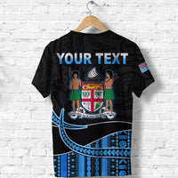 Custom Fiji Polynesian T Shirt Featured Fijian Lovers LT13 - Wonder Print Shop
