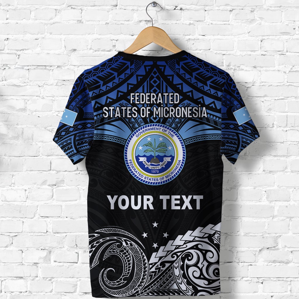 Custom Federated States of Micronesia T Shirt Happy FSM 35th Independence Anniversary LT13 - Wonder Print Shop