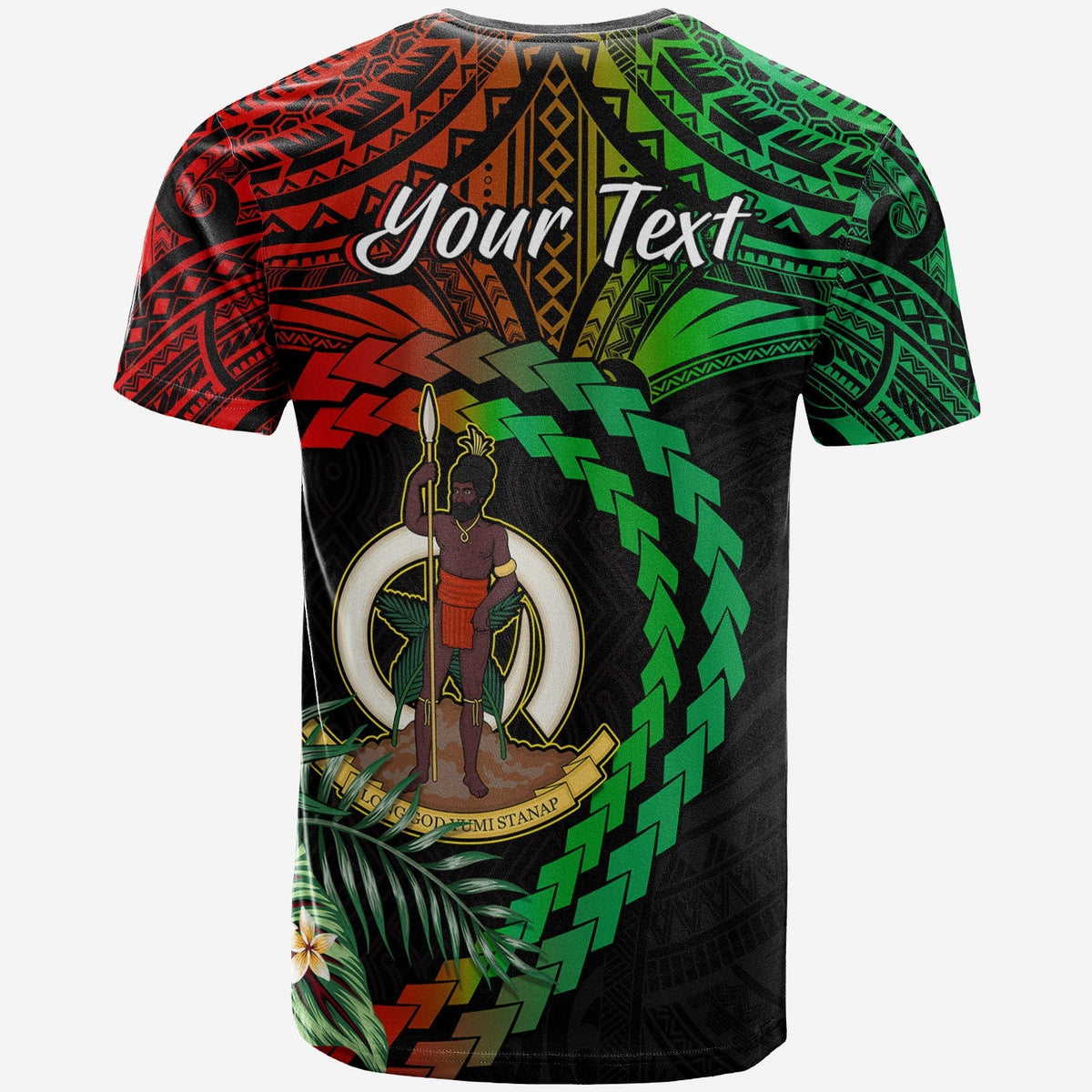 Custom Vanuatu Heart Polynesian T Shirt Turtle Sand Drawings LT13 - Wonder Print Shop