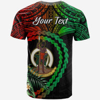 Custom Vanuatu Heart Polynesian T Shirt Turtle Sand Drawings LT13 - Wonder Print Shop