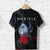 Custom Guam T Shirt Polynesian Flowers Version Black LT13 - Wonder Print Shop